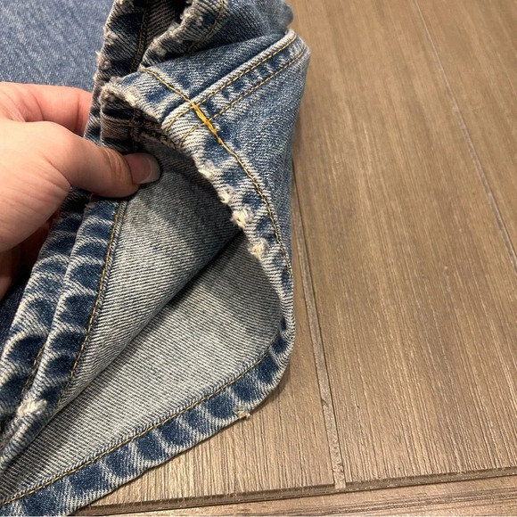 VINTAGE - GAP Denim Skirt Size 6 - Picture 11 of 12